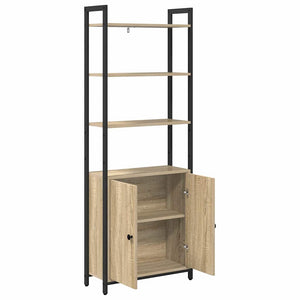 Βιβλιοθήκη Δρύς Sonoma 60 x 24 x 161 εκ Επεξεργασμένο ξύλο - Pakobazaar