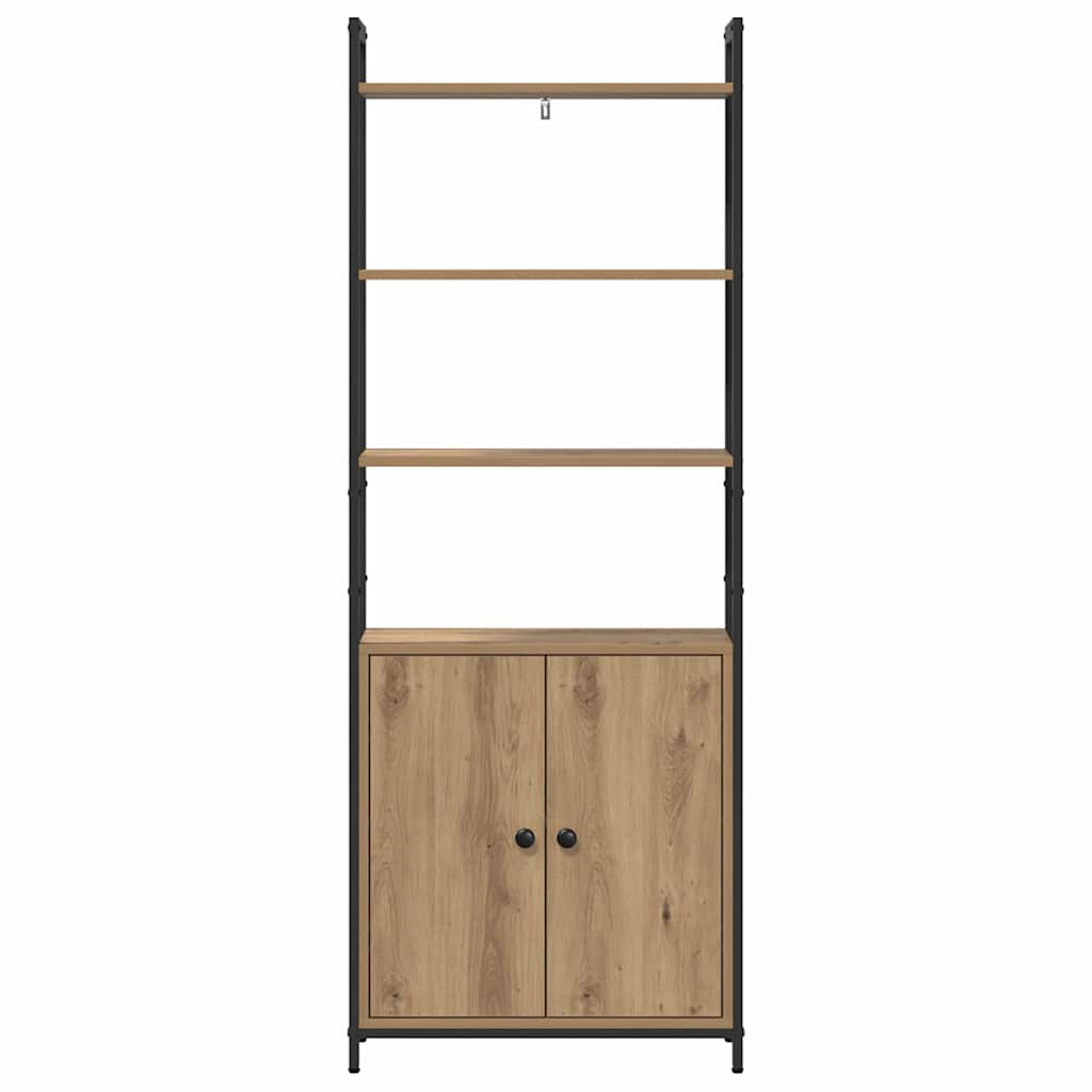 Βιβλιοθήκη Artisan Oak 60 x 24 x 161 εκ Επεξεργασμένο ξύλο - Pakobazaar