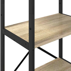 Ράφι Βιβλίων 5 επίπεδα 56 x 34 x 171 εκ Επεξεργασμένο Ξύλο