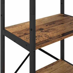 Ράφι Βιβλίων 5 επίπεδα 56 x 34 x 171 εκ Επεξεργασμένο Ξύλο