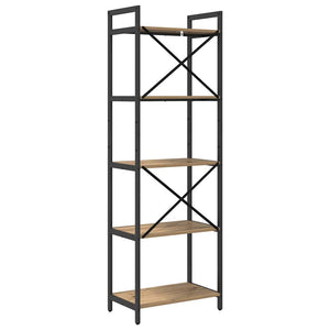 Ράφι Βιβλίων Artisan Oak 56 x 34 x 171 εκ Επεξεργασμένο ξύλο - Pakobazaar
