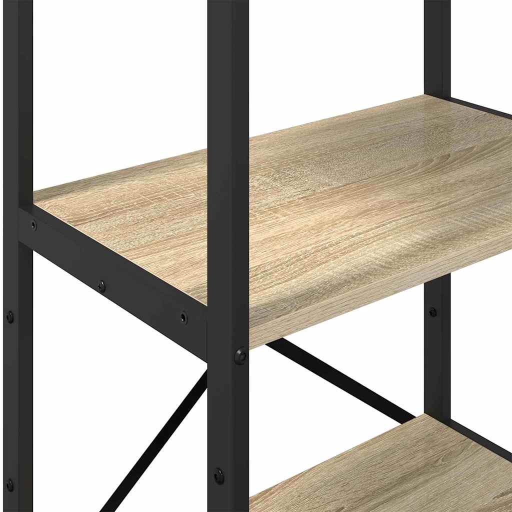 Ράφι Βιβλίων Δρύς Sonoma 56 x 34 x 133,5 εκ Επεξεργασμένο ξύλο