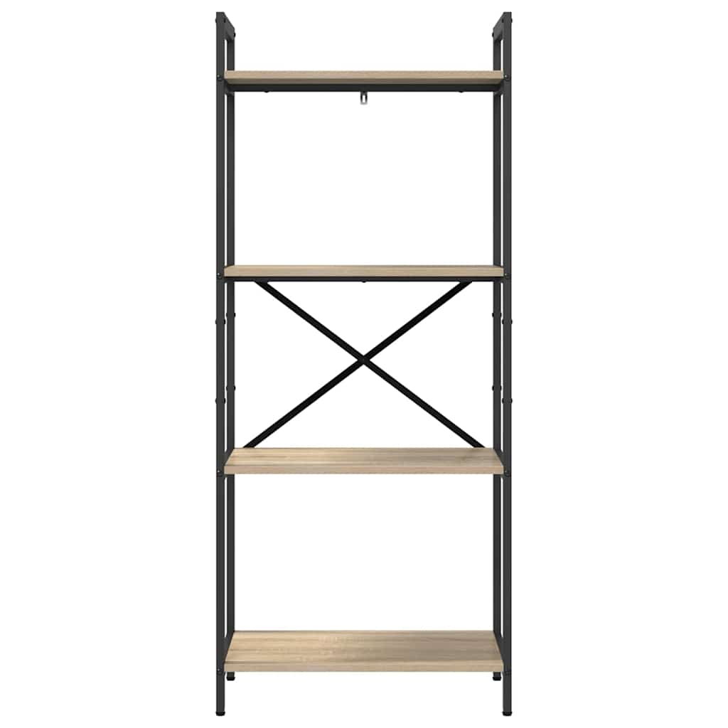 Ράφι Βιβλίων Δρύς Sonoma 56 x 34 x 133,5 εκ Επεξεργασμένο ξύλο