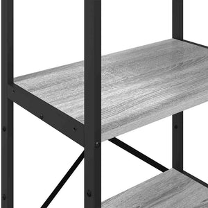 Ράφι Βιβλίων 4 επίπεδα 56 x 34 x 133,5 εκ Επεξεργασμένο Ξύλο