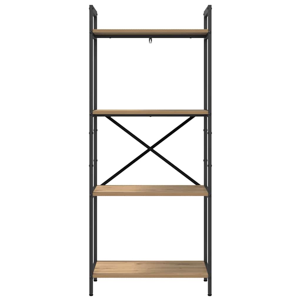 Ράφι Βιβλίων Artisan Oak 56 x 34 x 133,5 εκ Επεξεργασμένο ξύλο