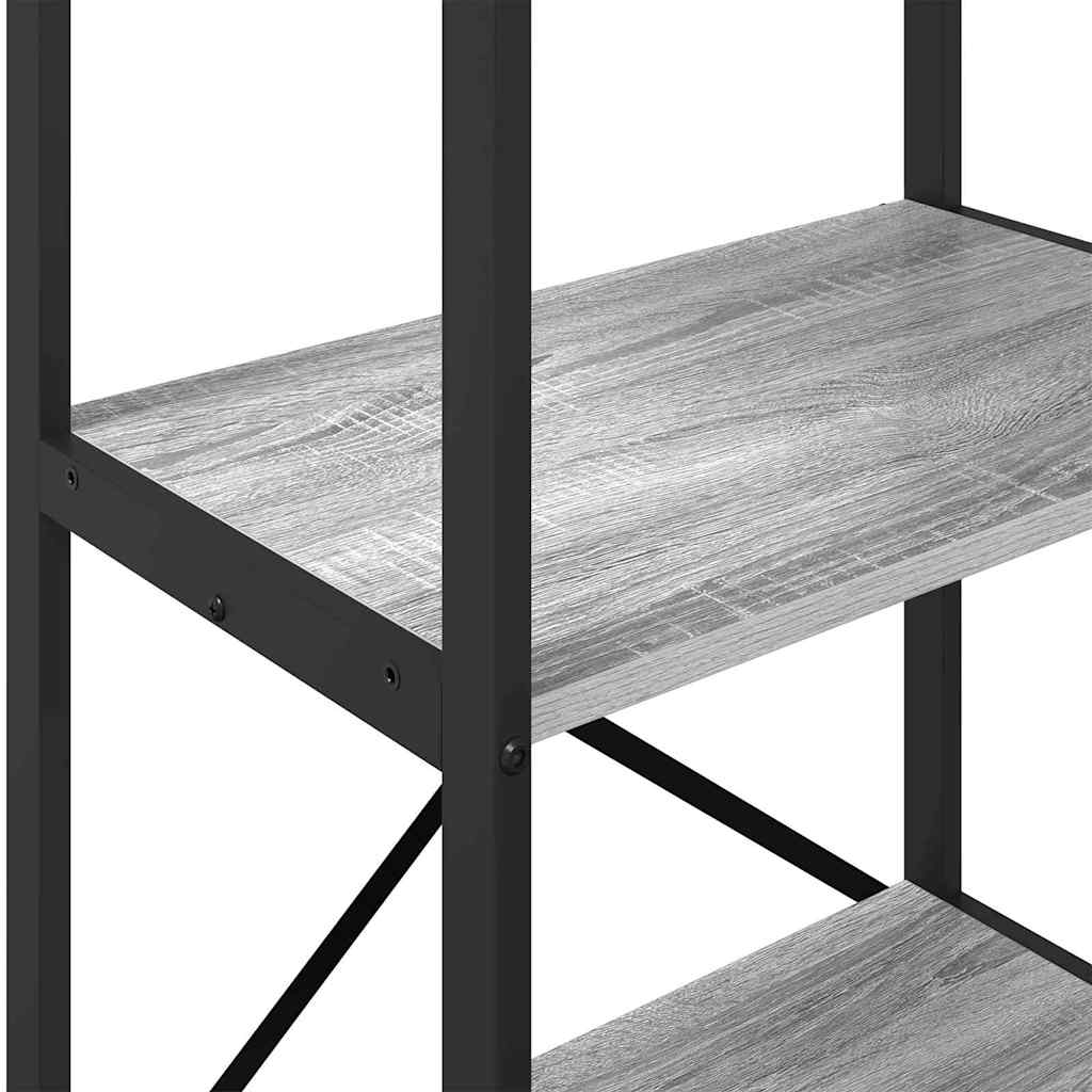 Ράφι Βιβλίων Γκρίζο Σονομα 56 x 34 x 96 εκ Επεξεργασμένο ξύλο