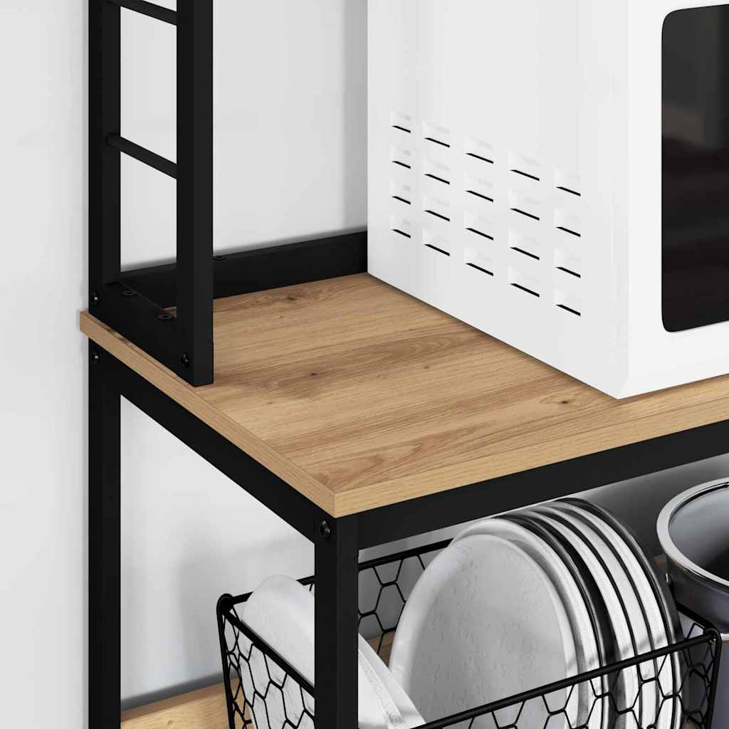 Ράφι Κουζίνας Artisan Oak 60 x 40 x 168 εκ Επεξεργασμένο ξύλο - Pakobazaar