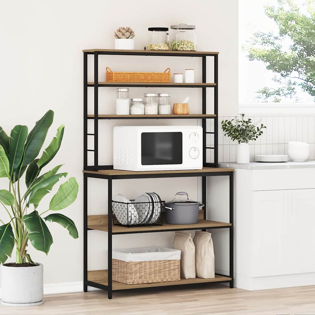 Ράφι Κουζίνας Artisan Oak 100 x 40 x 168 εκ Επεξεργασμένο ξύλο - Pakobazaar
