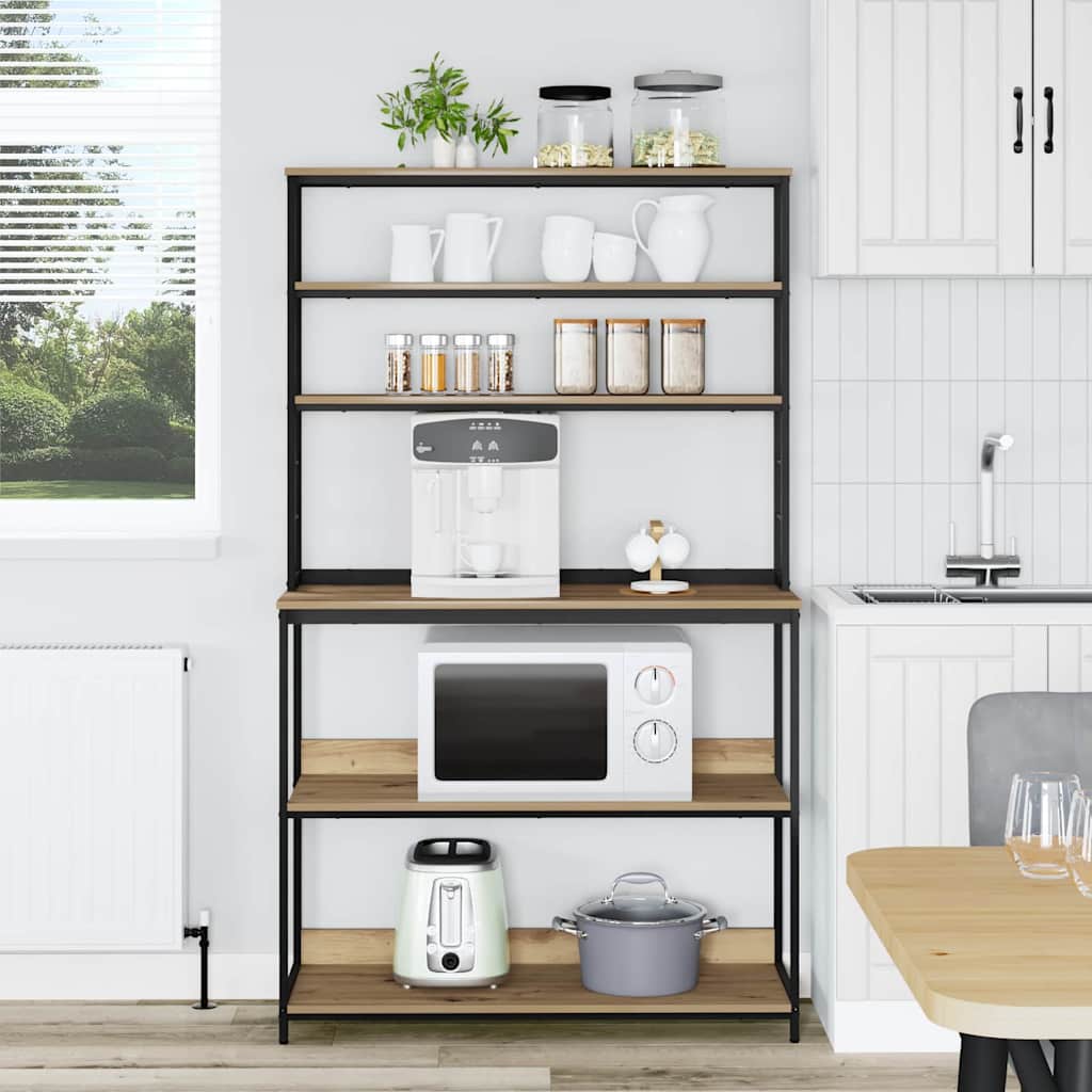 Ράφι Κουζίνας Artisan Oak 100 x 40 x 168 εκ Επεξεργασμένο ξύλο - Pakobazaar