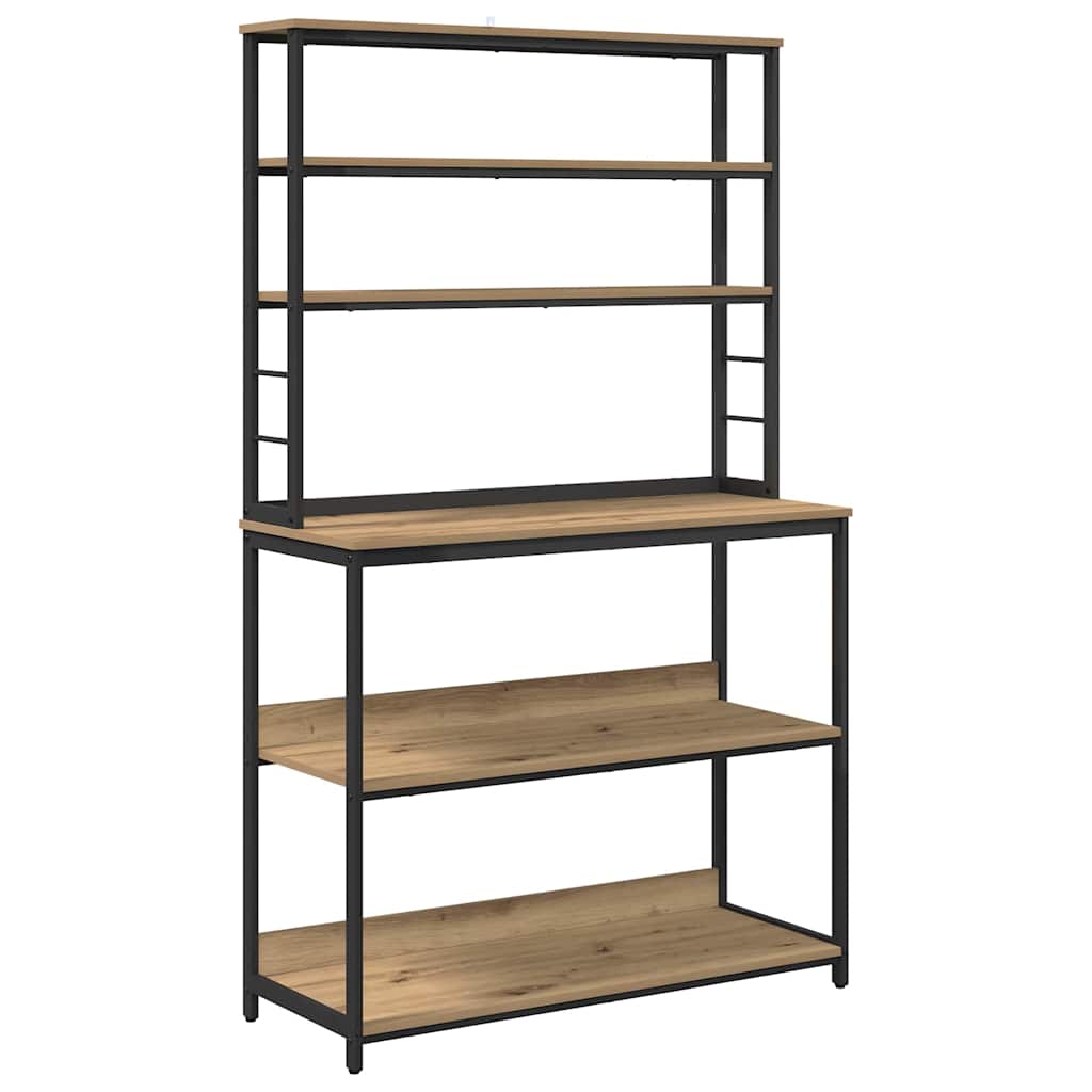 Ράφι Κουζίνας Artisan Oak 100 x 40 x 168 εκ Επεξεργασμένο ξύλο - Pakobazaar