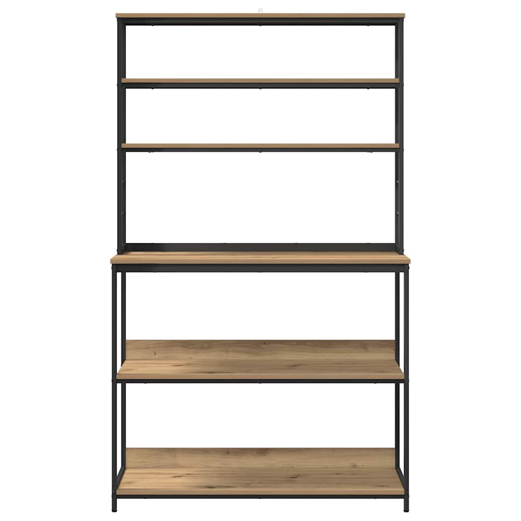 Ράφι Κουζίνας Artisan Oak 100 x 40 x 168 εκ Επεξεργασμένο ξύλο - Pakobazaar