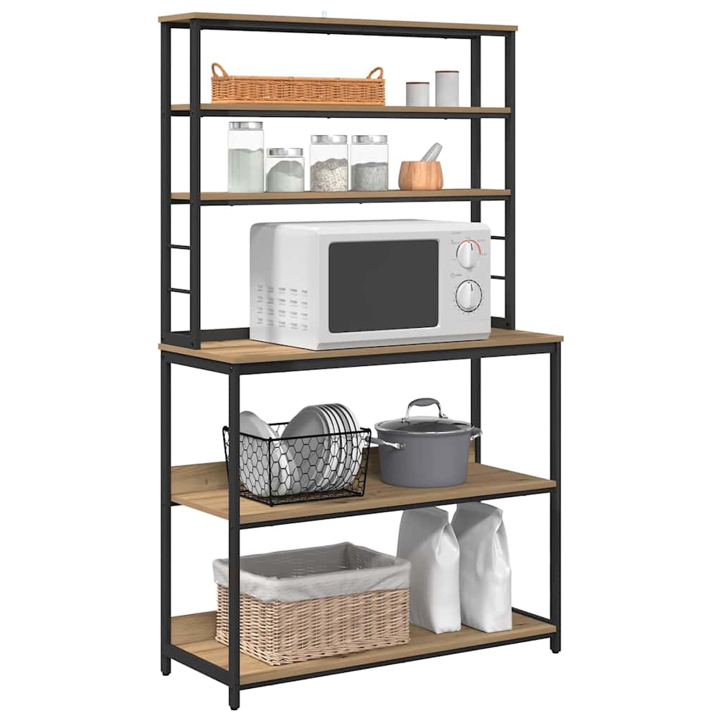 Ράφι Κουζίνας Artisan Oak 100 x 40 x 168 εκ Επεξεργασμένο ξύλο - Pakobazaar