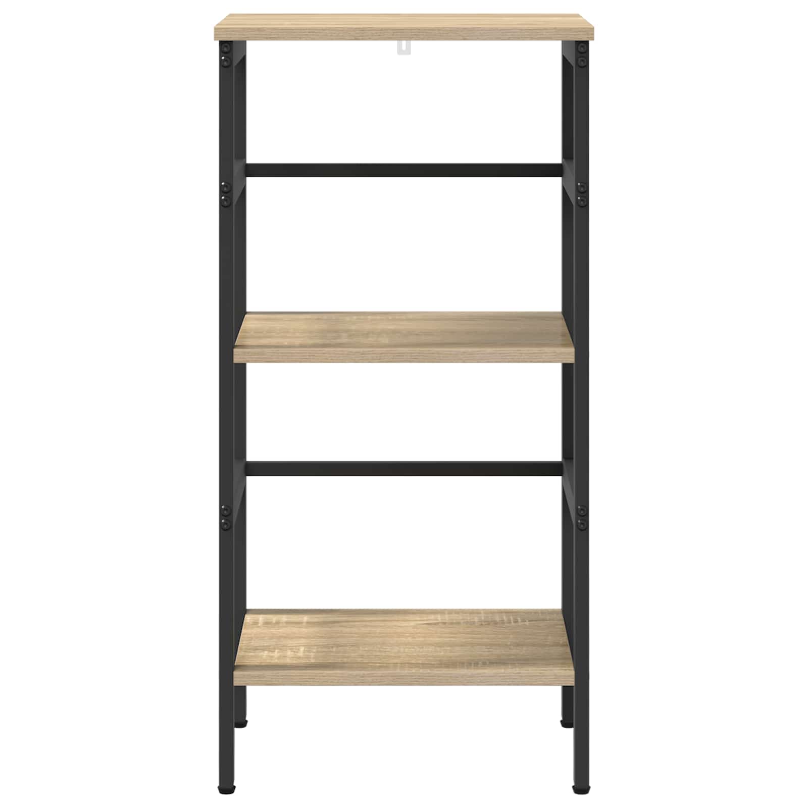 Ράφι Βιβλίων Δρύς Sonoma 40 x 29,5 x 81 εκ Επεξεργασμένο ξύλο