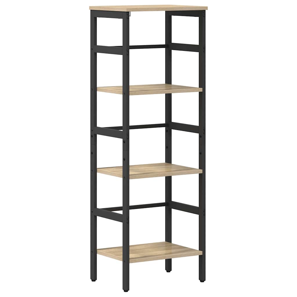 Ράφι Βιβλίων Δρύς Sonoma 40 x 29,5 x 115 εκ Επεξεργασμένο ξύλο