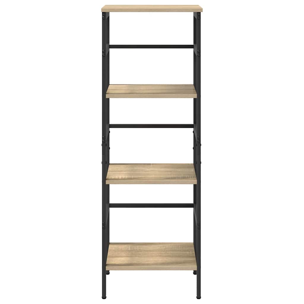 Ράφι Βιβλίων Δρύς Sonoma 40 x 29,5 x 115 εκ Επεξεργασμένο ξύλο