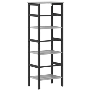 Ράφι Βιβλίων Γκρίζο Σονομα 40 x 29,5 x 115 εκ - Pakobazaar