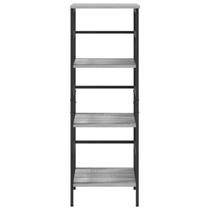 Ράφι Βιβλίων Γκρίζο Σονομα 40 x 29,5 x 115 εκ - Pakobazaar