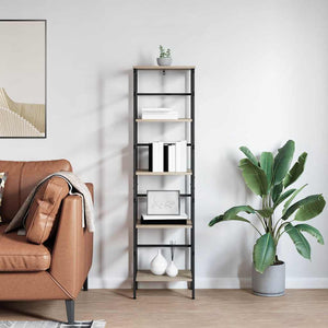 Ράφι Βιβλίων Δρύς Sonoma 40 x 29,5 x 149 εκ Επεξεργασμένο ξύλο - Pakobazaar