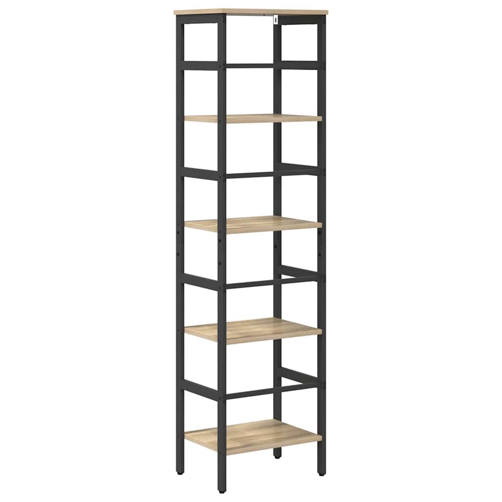 Ράφι Βιβλίων Δρύς Sonoma 40 x 29,5 x 149 εκ Επεξεργασμένο ξύλο - Pakobazaar