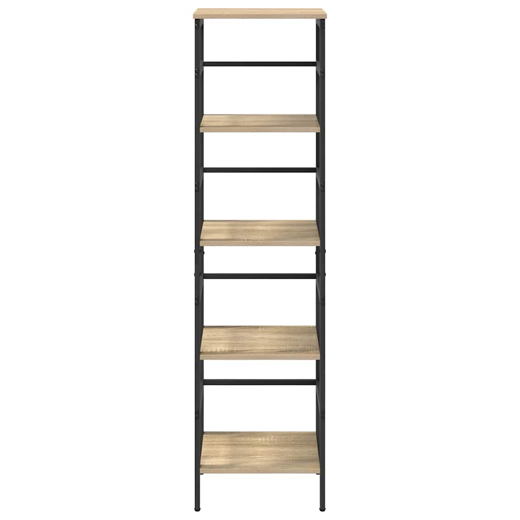 Ράφι Βιβλίων Δρύς Sonoma 40 x 29,5 x 149 εκ Επεξεργασμένο ξύλο - Pakobazaar