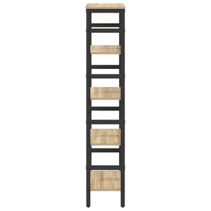 Ράφι Βιβλίων Δρύς Sonoma 40 x 29,5 x 149 εκ Επεξεργασμένο ξύλο - Pakobazaar