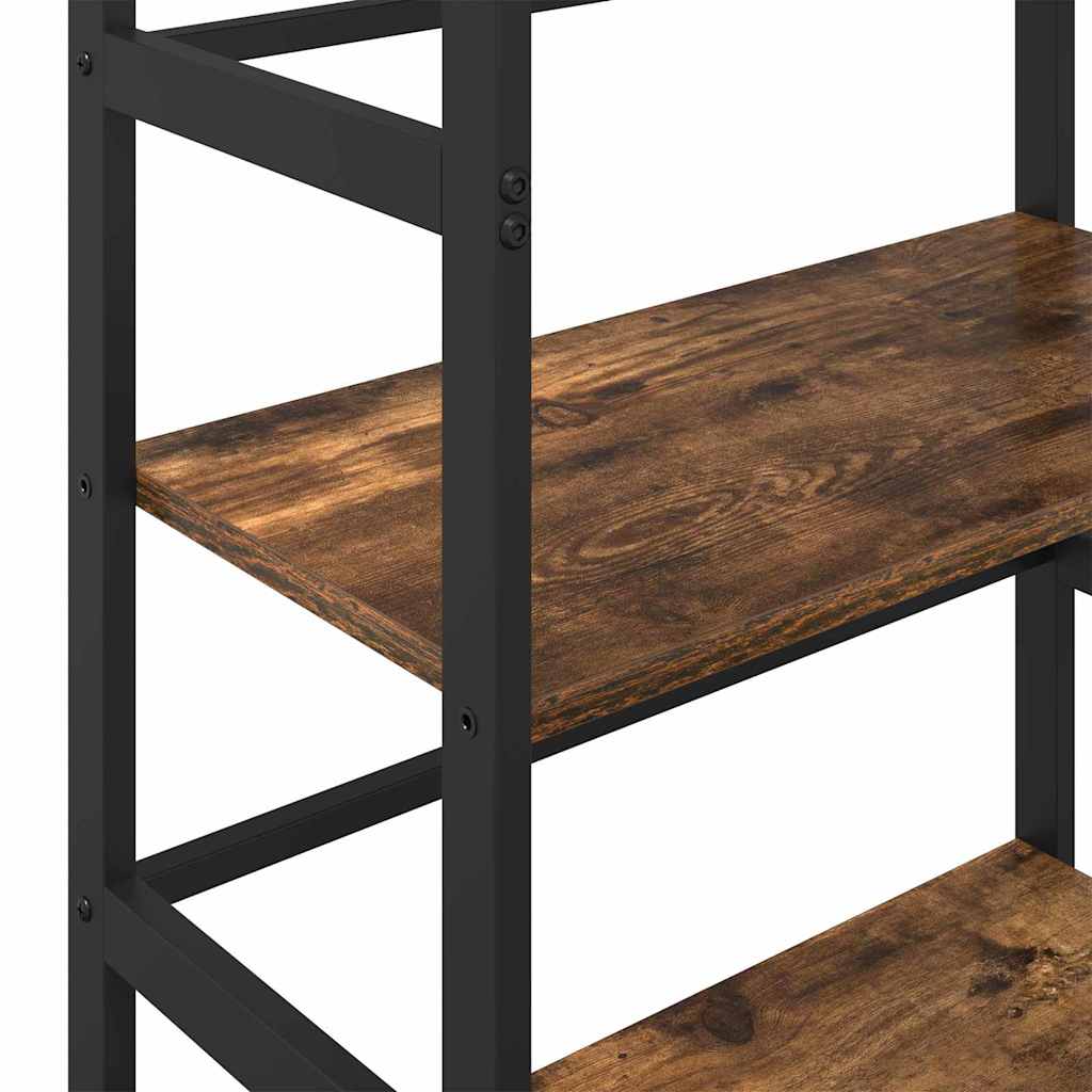 Ράφι Βιβλίων Καπνιστό Δρύς 60 x 29,5 x 81 εκ Επεξεργασμένο ξύλο - Pakobazaar