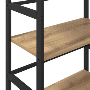 Ράφι Βιβλίων 2 επιπέδων 60 x 29,5 x 81 εκ Επεξεργασμένο Ξύλο