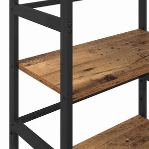 Ράφι Βιβλίων 3 επιπέδων 60 x 29,5 x 115 εκ Επεξεργασμένο Ξύλο