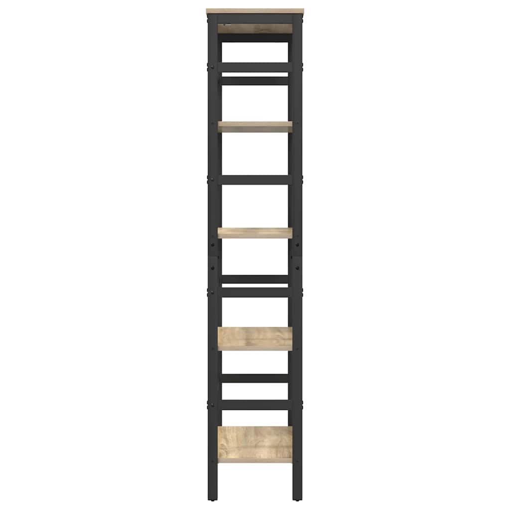 Ράφι Βιβλίων Δρύς Sonoma 60 x 29,5 x 149 εκ Επεξεργασμένο ξύλο