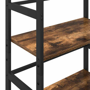 Ράφι Βιβλίων 4 επιπέδων 60 x 29,5 x 149 εκ Επεξεργασμένο Ξύλο