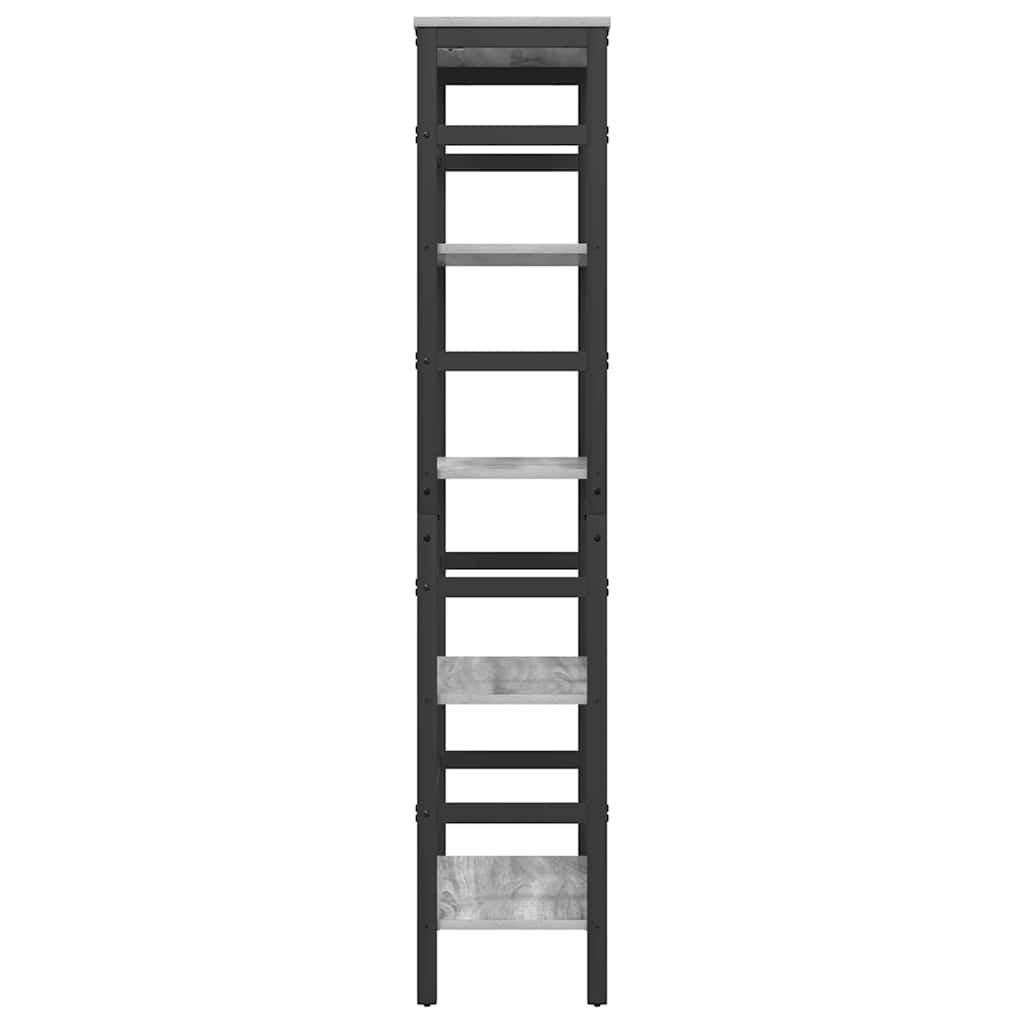 Ράφι Βιβλίων Γκρίζο Σονομα 60 x 29,5 x 149 εκ