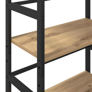 Ράφι Βιβλίων 4 επιπέδων 60 x 29,5 x 149 εκ Επεξεργασμένο Ξύλο