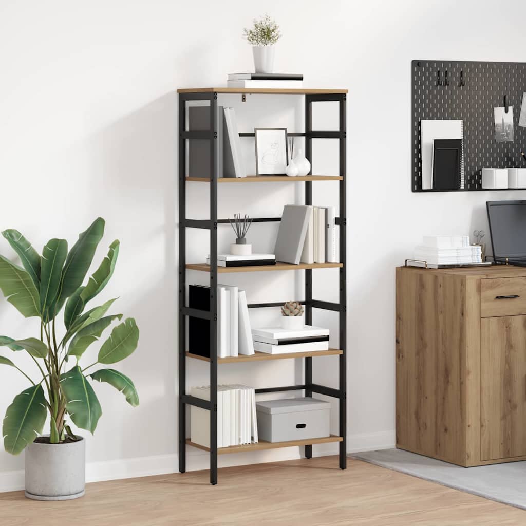 Ράφι Βιβλίων Artisan Oak 60 x 29,5 x 149 εκ Επεξεργασμένο ξύλο