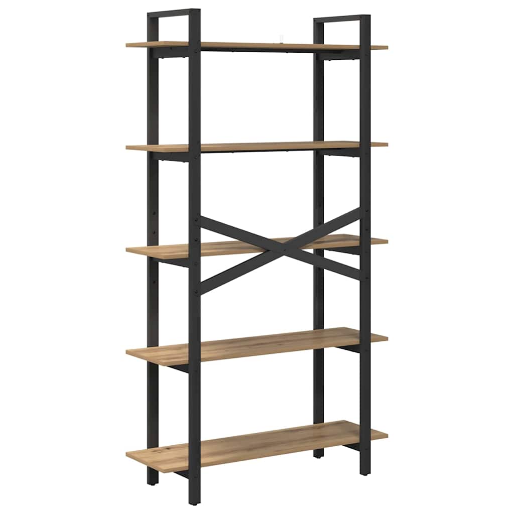 Ράφι Βιβλίων Artisan Oak 100 x 33,5 x 178 εκ Επεξεργασμένο ξύλο - Pakobazaar