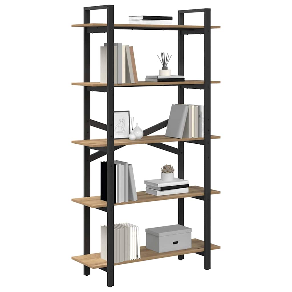 Ράφι Βιβλίων Artisan Oak 100 x 33,5 x 178 εκ Επεξεργασμένο ξύλο - Pakobazaar