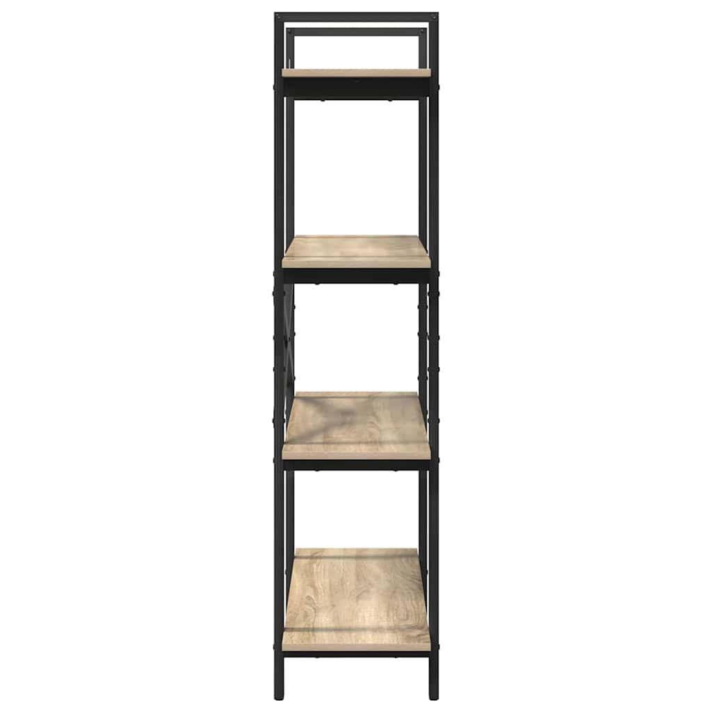 Ράφι Βιβλίων Δρύς Sonoma 100 x 33,5 x 140 εκ Επεξεργασμένο ξύλο