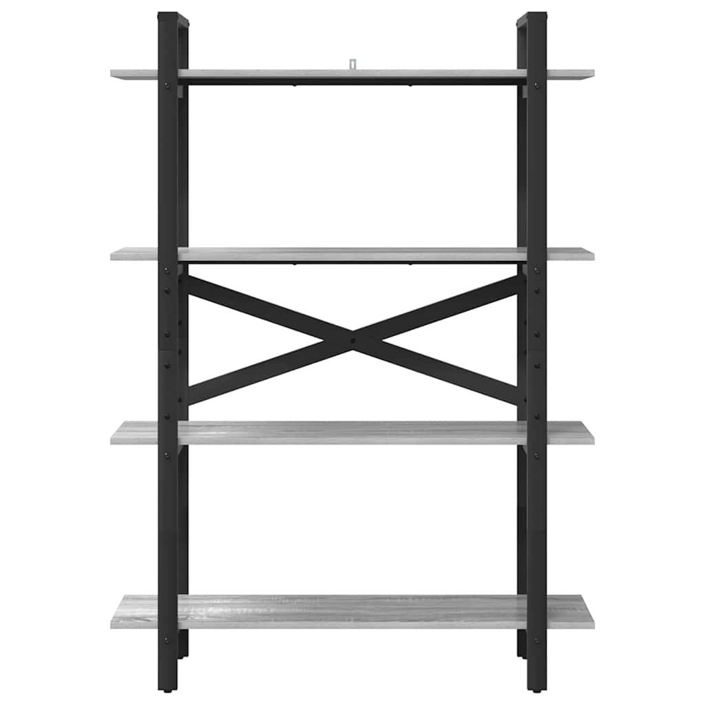 Ράφι Βιβλίων Γκρίζο Σονομα 100 x 33,5 x 140 εκ