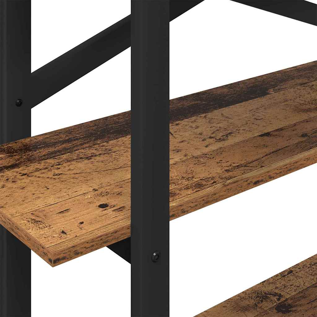 Ράφι Βιβλίων Παλιό Ξύλο 100 x 33,5 x 102 εκ Επεξεργασμένο ξύλο