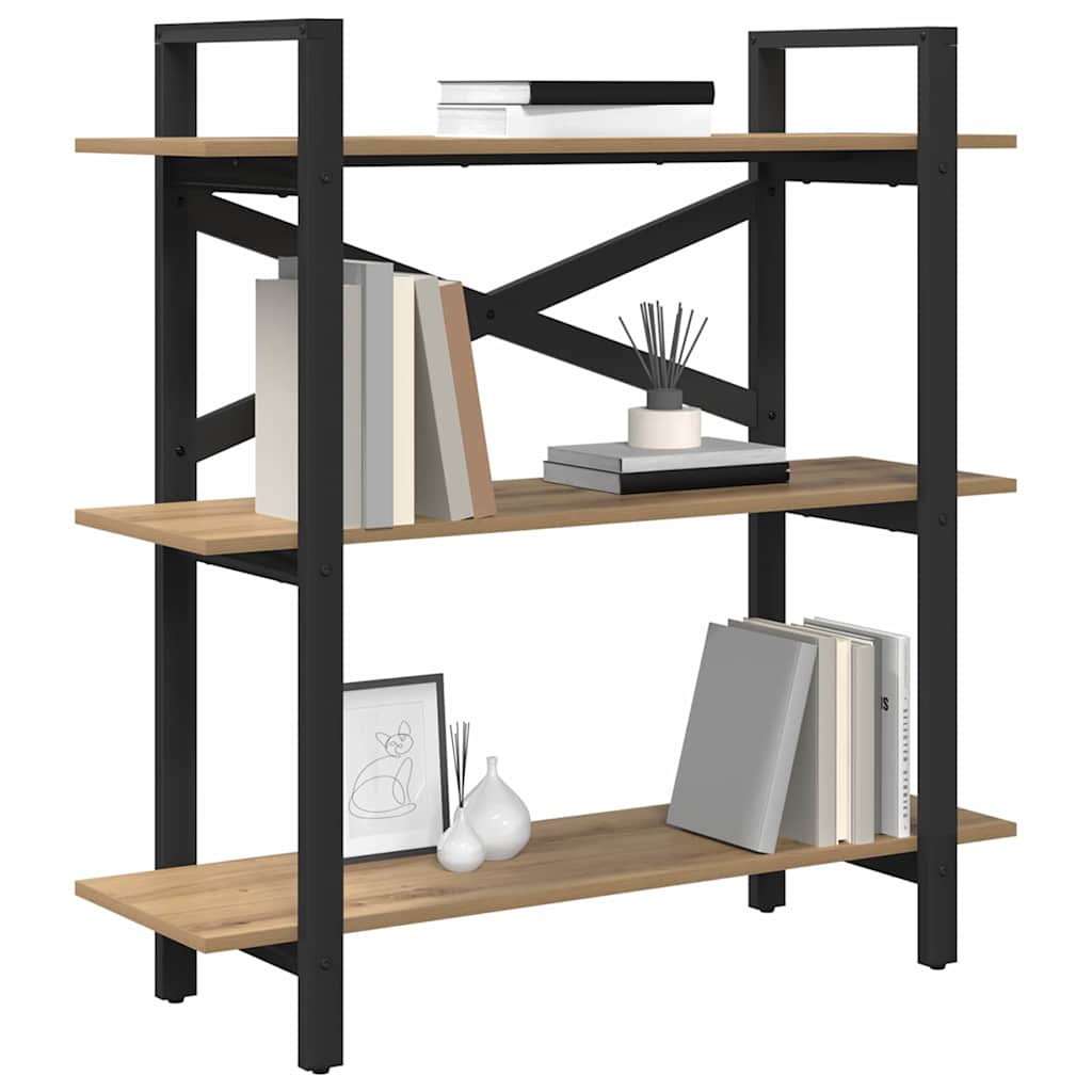 Ράφι Βιβλίων Artisan Oak 100 x 33,5 x 102 εκ Επεξεργασμένο ξύλο