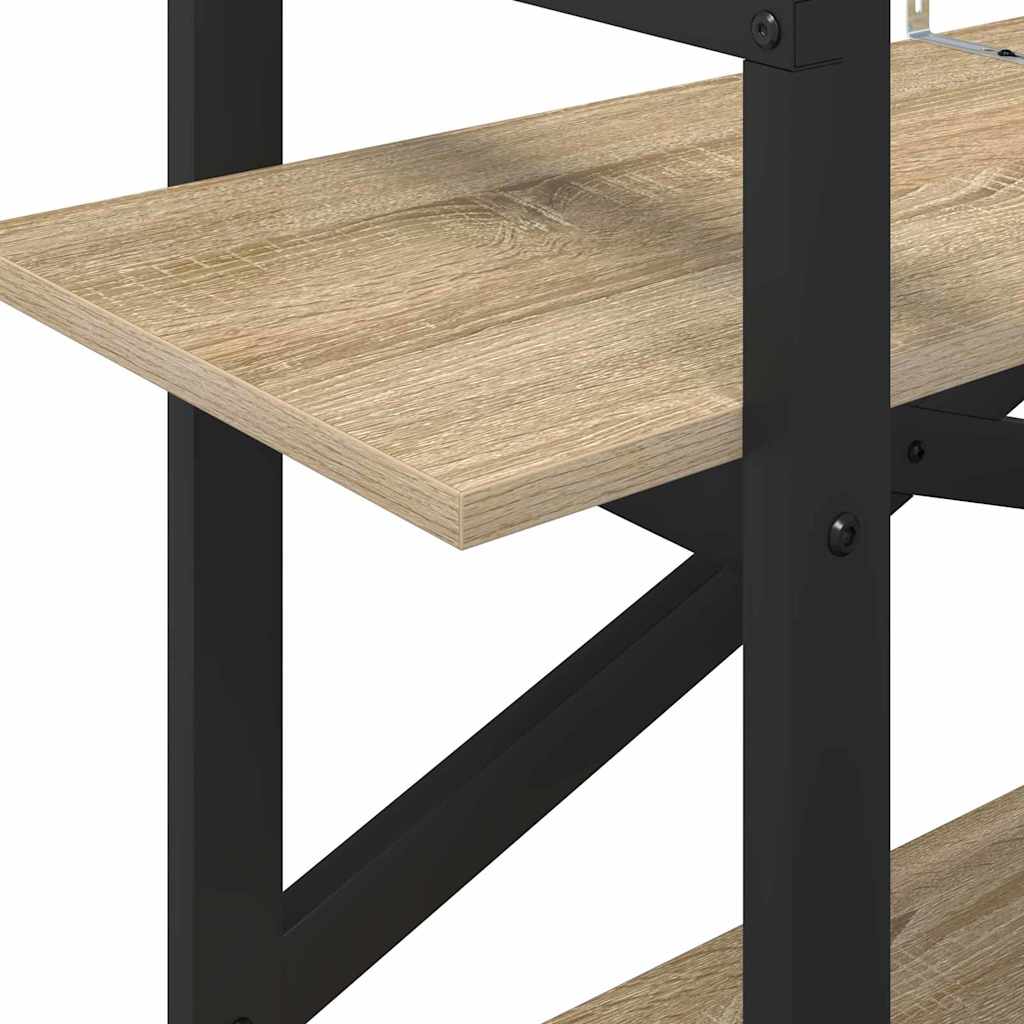 Ράφι Βιβλίων Δρύς Sonoma 100 x 33,5 x 64 εκ Επεξεργασμένο ξύλο