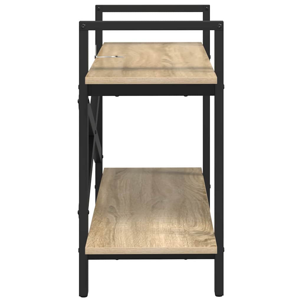 Ράφι Βιβλίων Δρύς Sonoma 100 x 33,5 x 64 εκ Επεξεργασμένο ξύλο