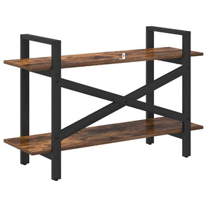Ράφι Βιβλίων Καπνιστό Δρύς 100 x 33,5 x 64 εκ - Pakobazaar
