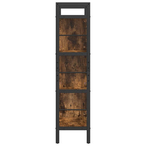 Ράφι Βιβλίων 7 επιπέδων 75 x 30 x 123,5 εκ. Επεξεργασμένο Ξύλο