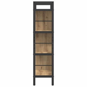 Ράφι Βιβλίων 7 επιπέδων 75 x 30 x 123,5 εκ. Επεξεργασμένο Ξύλο