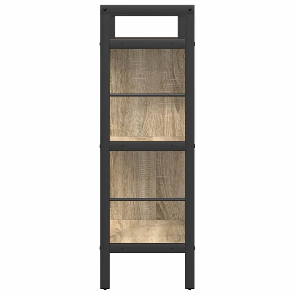 Ράφι Βιβλίων Δρύς Sonoma 75 x 30 x 91 εκ. Επεξεργασμένο ξύλο