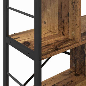 Ράφι Βιβλίων 5 επιπέδων 75 x 30 x 91 εκ. Επεξεργασμένο Ξύλο