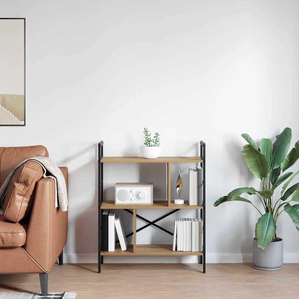 Ράφι Βιβλίων 5 επιπέδων 75 x 30 x 91 εκ. Επεξεργασμένο ξύλο