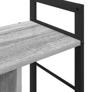 Ράφι Βιβλίων 3 επιπέδων 75 x 30 x 58,5 εκ. Επεξεργασμένο Ξύλο