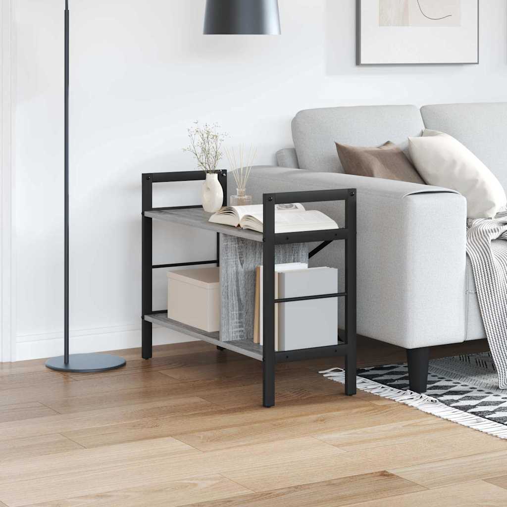 Ράφι Βιβλίων Γκρίζο Σονομα 75 x 30 x 58,5 εκ.