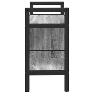 Ράφι Βιβλίων 3 επιπέδων 75 x 30 x 58,5 εκ. Επεξεργασμένο Ξύλο